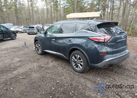 2018 Nissan Murano Sv из США, поврежденный, VIN 5N1AZ2MH7JN120352